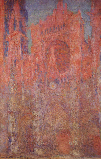 Rouen Cathedral (Red) 1892-1894 Claude Monet